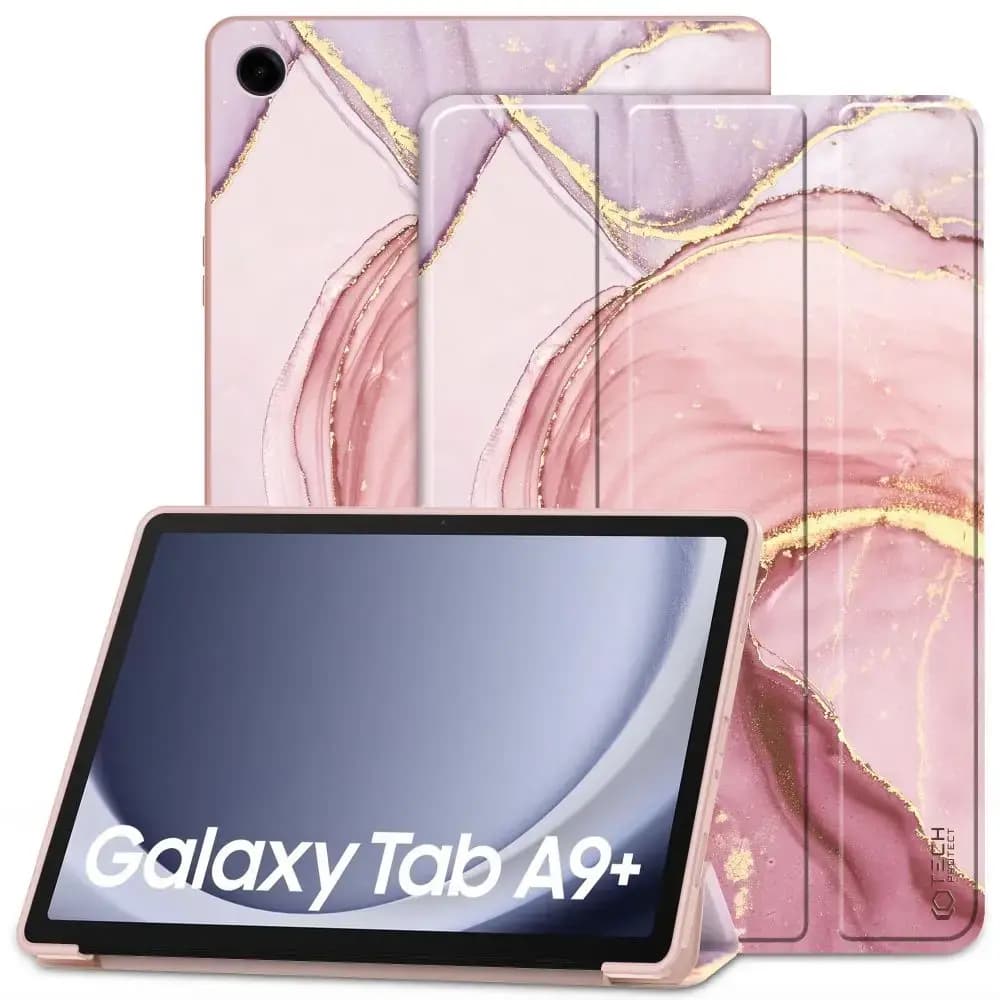 Чехол Tech-Protect SmartCase для Samsung Galaxy Tab A9+, розовый