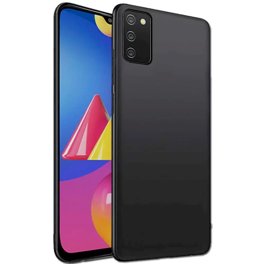 Fusion Soft Matte telefoniümbris Samsung Galaxy A03s, must
