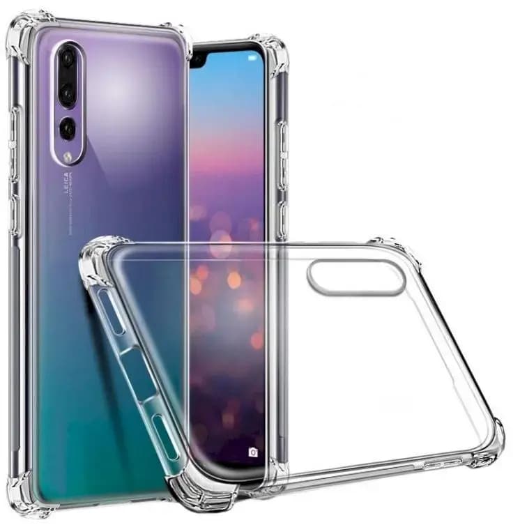 Fusion Anti Shock telefoniümbris Huawei P30 Pro, läbipaistev