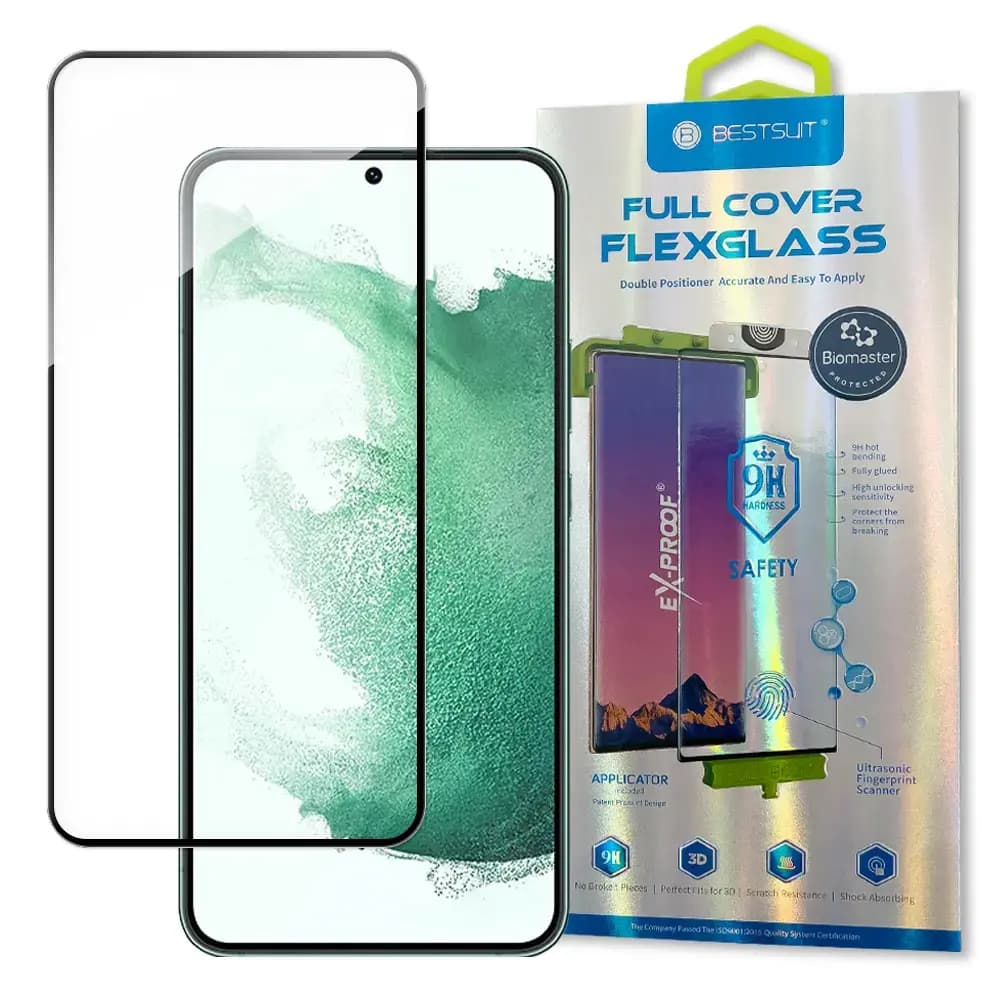 Bestsuit 3D Edge Nano Flexi Glass tempered glass for Galaxy S22+
