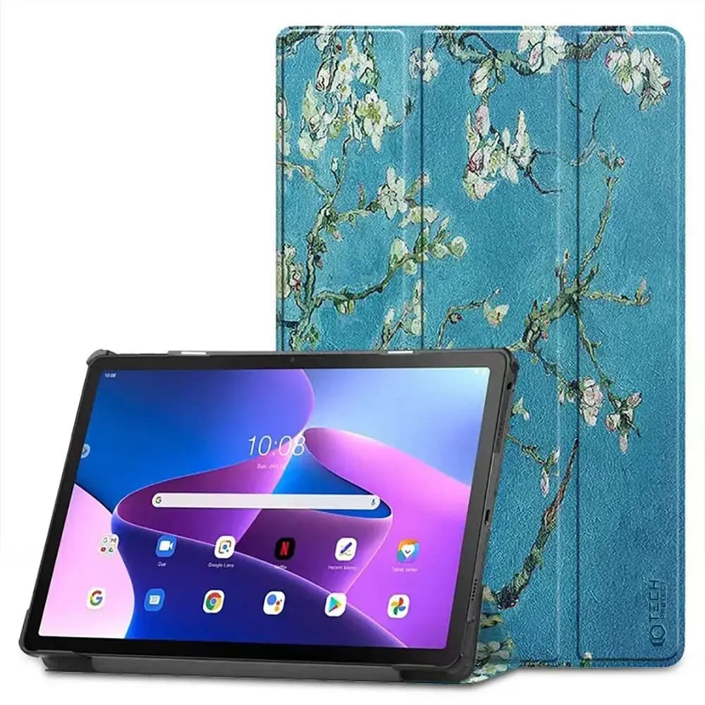 Tech-Protect SmartCase book case for Lenovo Tab M10 Plus, blue