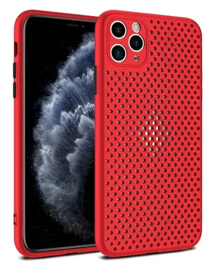 Fusion Breathe phone case for Huawei P40 Lite, red