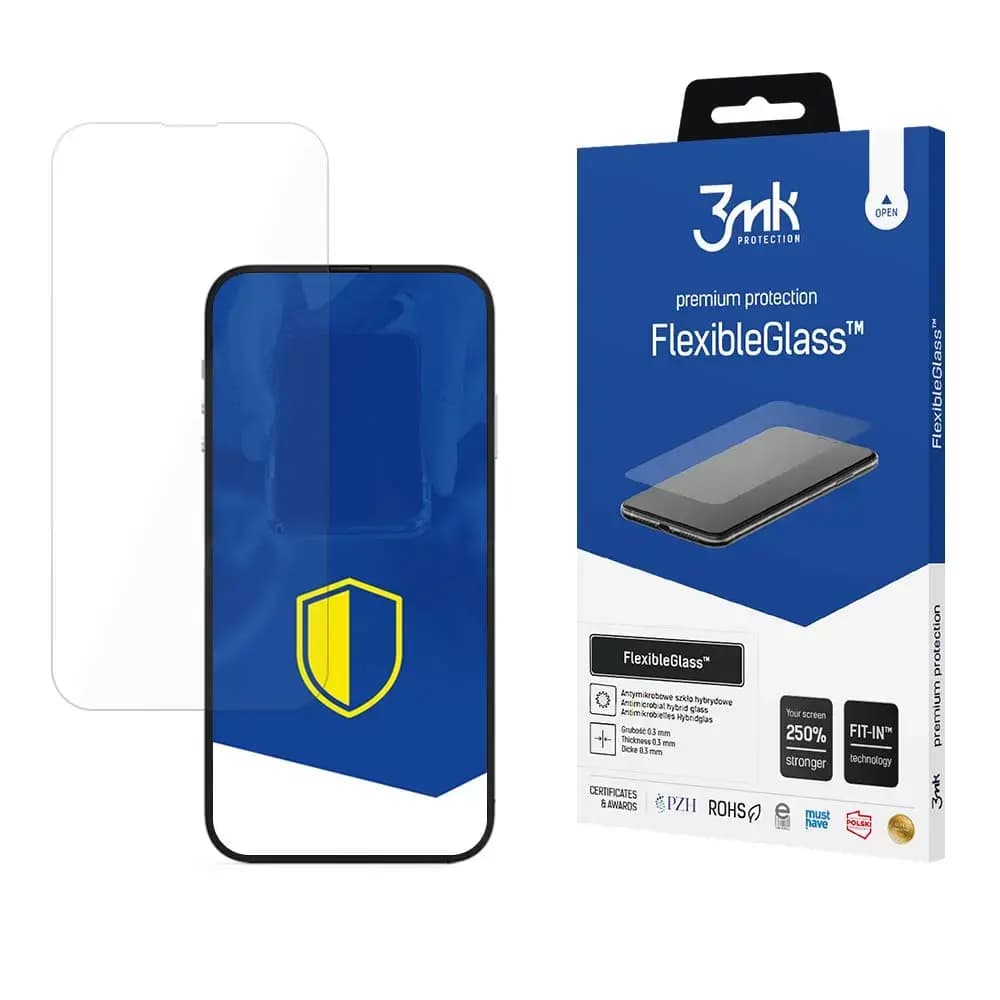 3mk FlexibleGlass™ tempered glass for iPhone 14 / 14 Pro