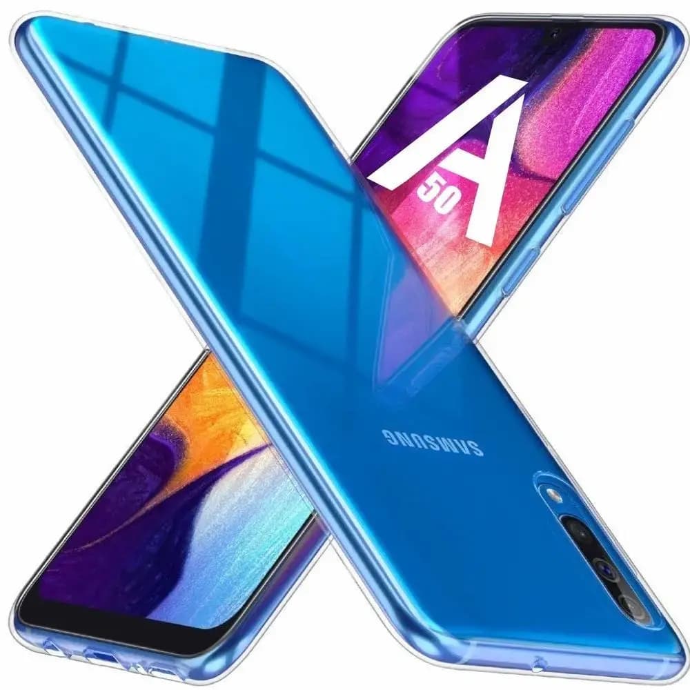 Fusion Ultra Silicone telefoniümbris Samsung Galaxy A30s / A50 4G / A50s, läbipaistev