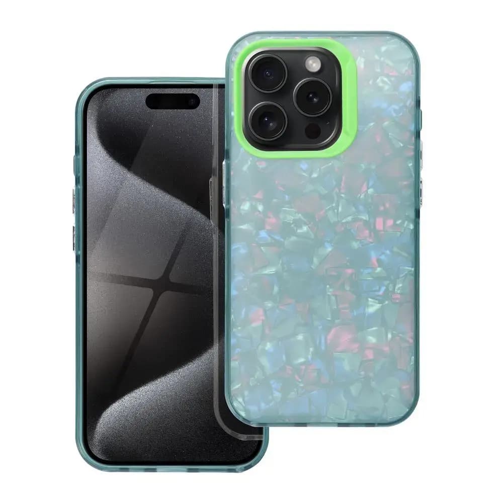 Fusion Tutti Frutti telefoniümbris iPhone 16 Pro, roheline