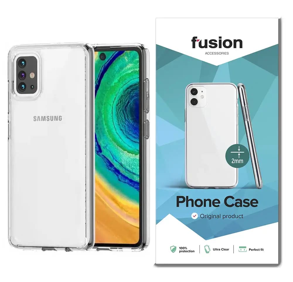 Чехол Fusion Ultra Clear Series 2 mm для Samsung Galaxy S20 Ultra, прозрачный