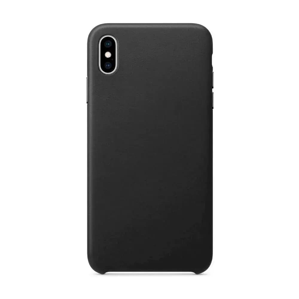 Чехол Fusion Eco Leather для iPhone 12 Pro Max, чёрный