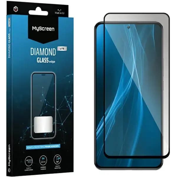 MS Diamond Glass Edge Lite FG kaitseklaas Xiaomi Redmi Note 12S black full cover