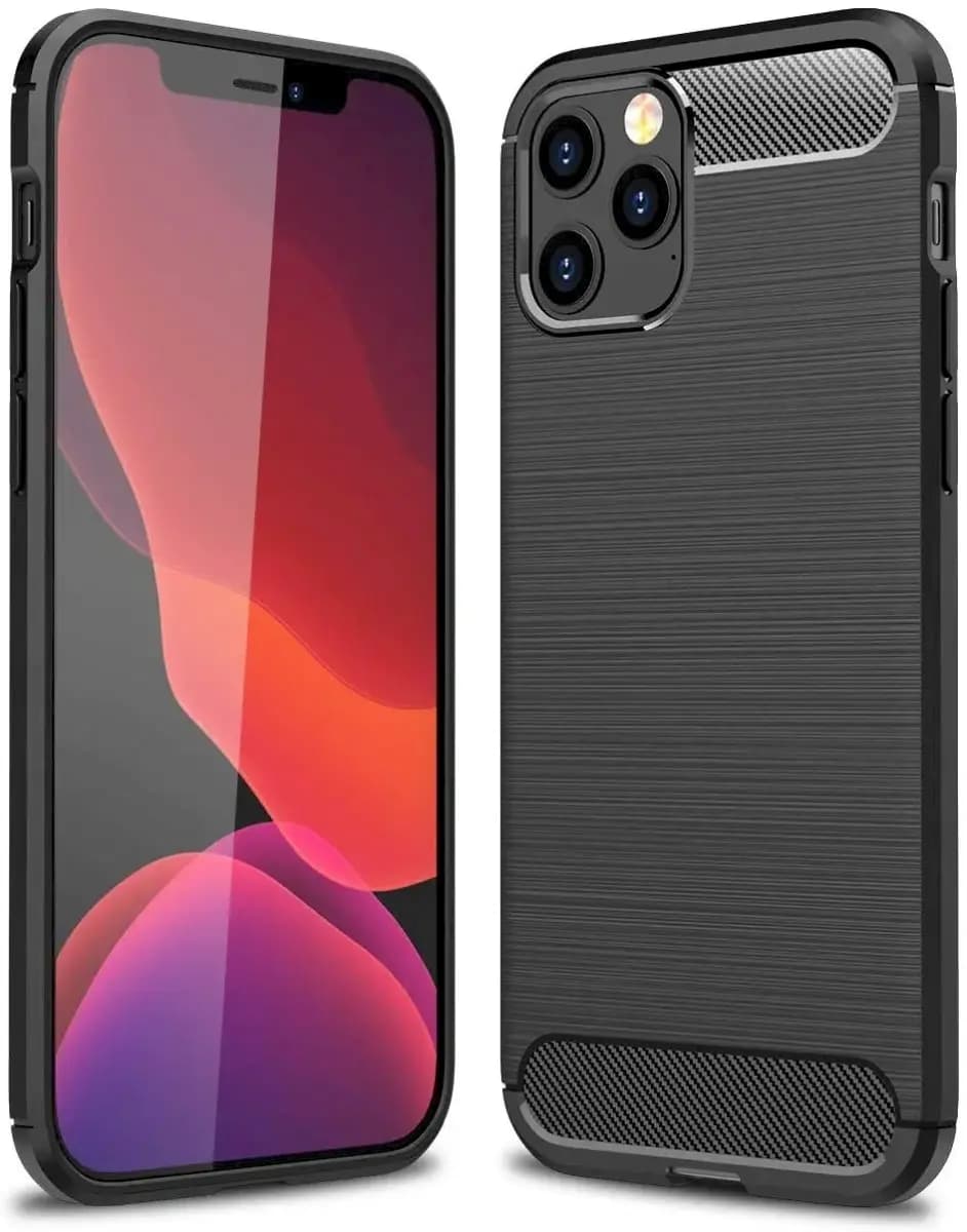 Fusion Trust phone case for iPhone 12 Pro Max, black