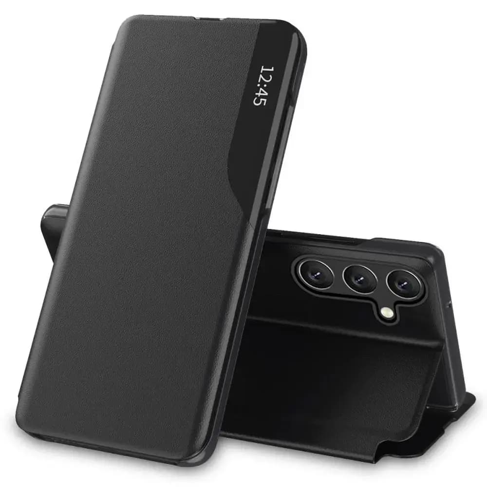 Чехол-книжка Tech-Protect Smart View для Samsung Galaxy A55 5G, чёрный