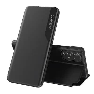 Fusion Eco Leather raamatkaas Samsung Galaxy A53 5G, must