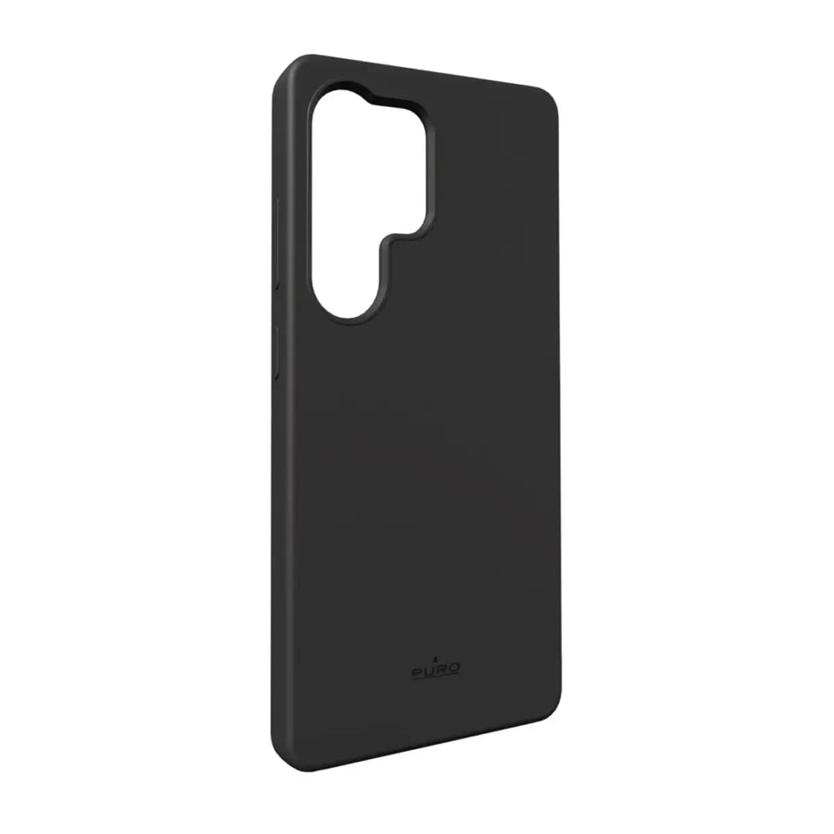 Puro Icon Mag Silicone telefoniümbris Samsung Galaxy S25 Ultra, must