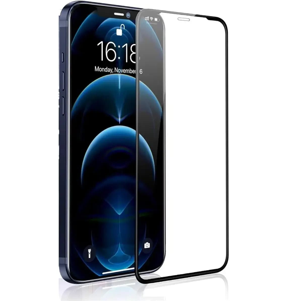 Защитное стекло Fusion Ceramic Glass 9D Full Coveraged With Frame для iPhone 16 Plus
