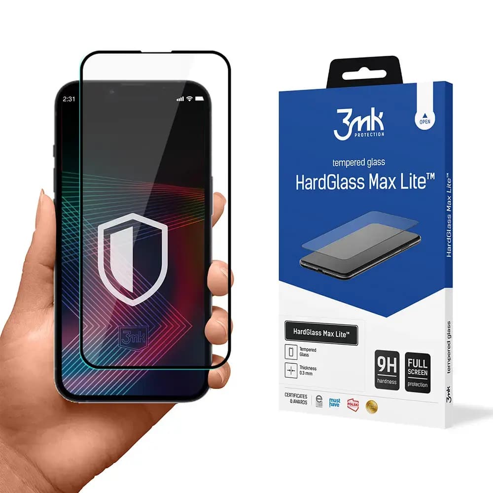 3mk HardGlass Max Lite tempered glass for iPhone 13 Pro Max / 14 Plus