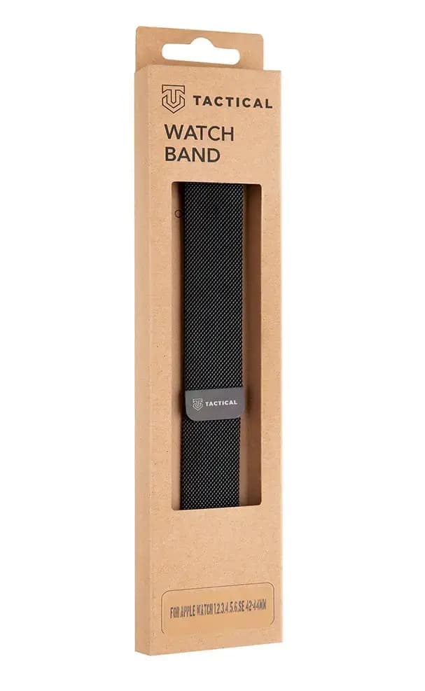 Tactical 351 Loop stainless steel watch strap for Apple Watch 42/44/45 mm, black