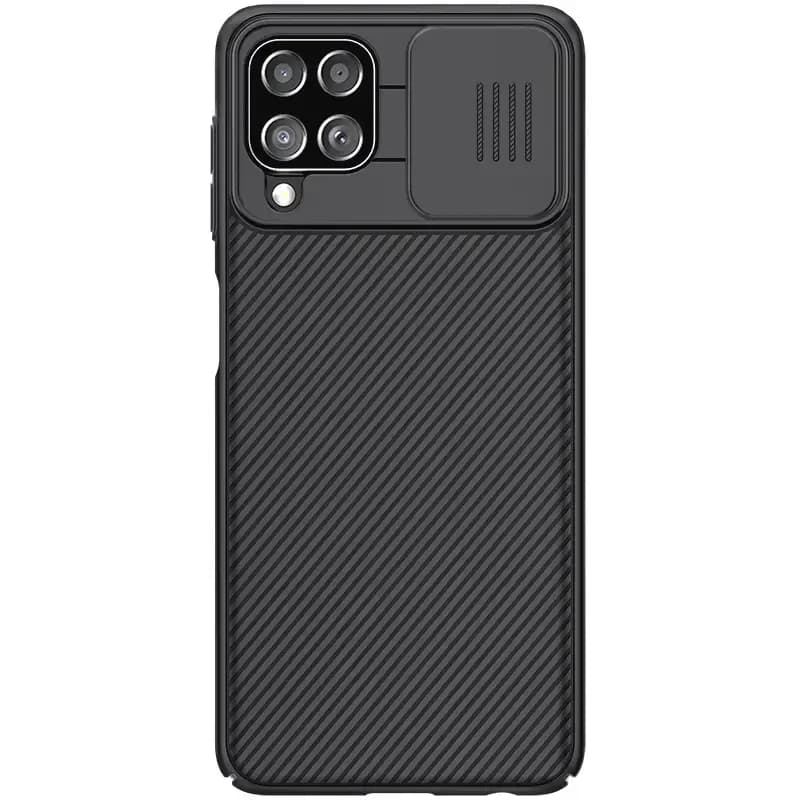 Nillkin CamShield Hard telefoniümbris Samsung Galaxy A22 4G, must
