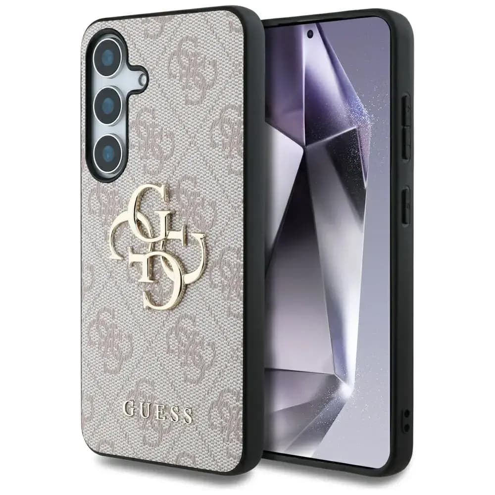 Чехол Guess Big 4G Logo Classic Logo для Samsung Galaxy S25+, розовый