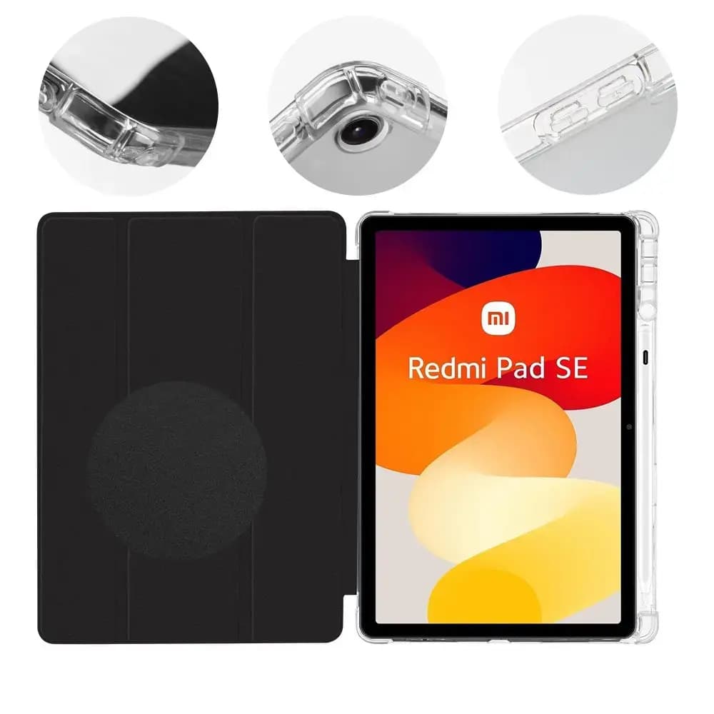 Obal:Me MistyTab tahvelarvuti ümbris Redmi Pad SE, must