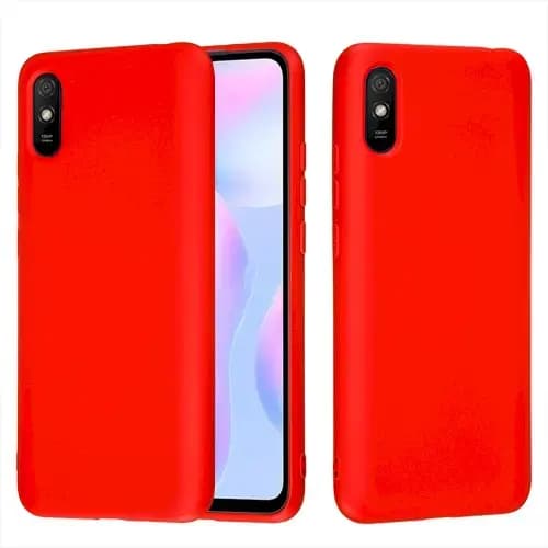Чехол Fusion Elegance Fibre Protect Silicone для Xiaomi Mi 8 Lite, красный