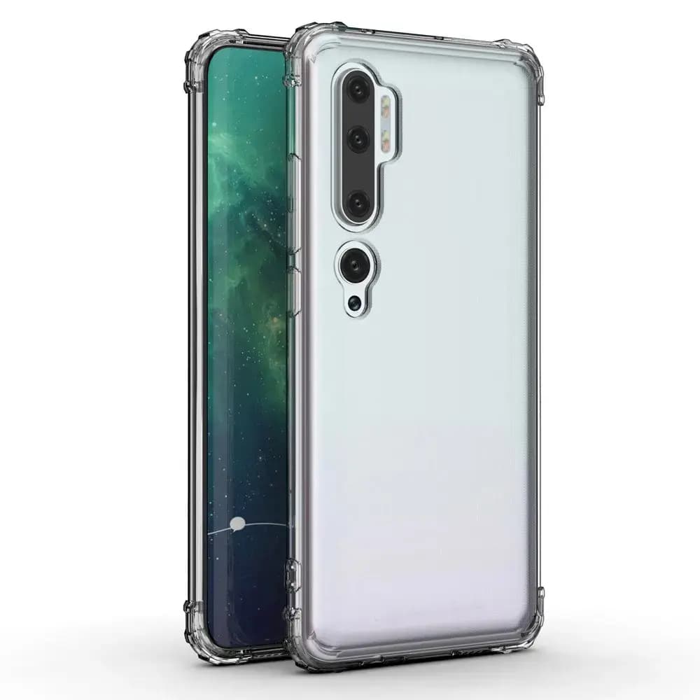 Fusion Anti Shock 0.5 mm telefoniümbris Xiaomi Mi Note 10, läbipaistev