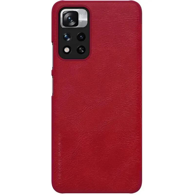 Nillkin Qin book case for Redmi Note 11 Pro+ / Xiaomi 11i, red