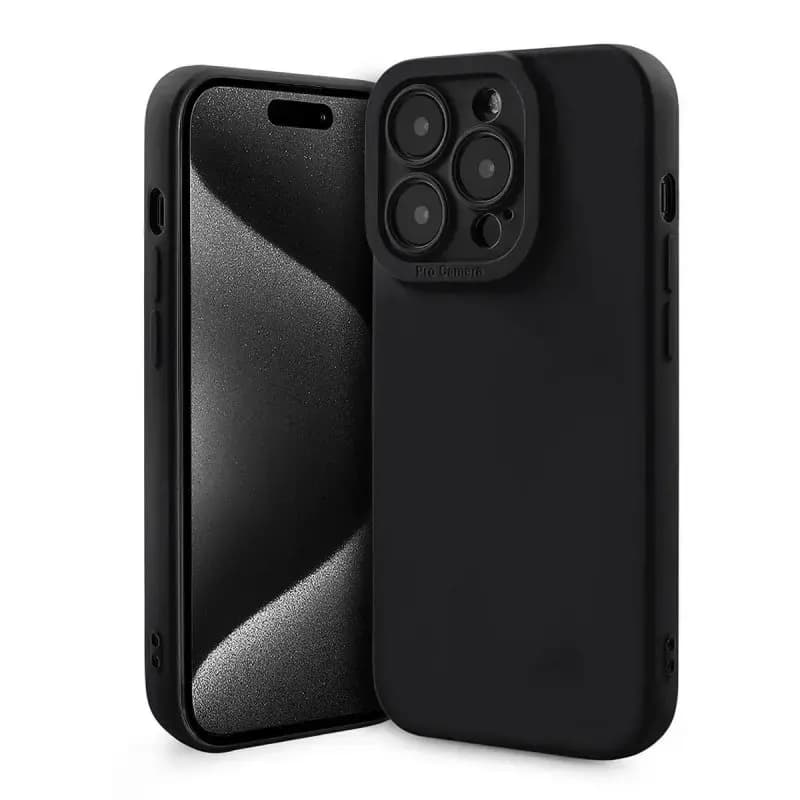 Fusion Softy Protect phone case for Redmi Note 11 4G, black