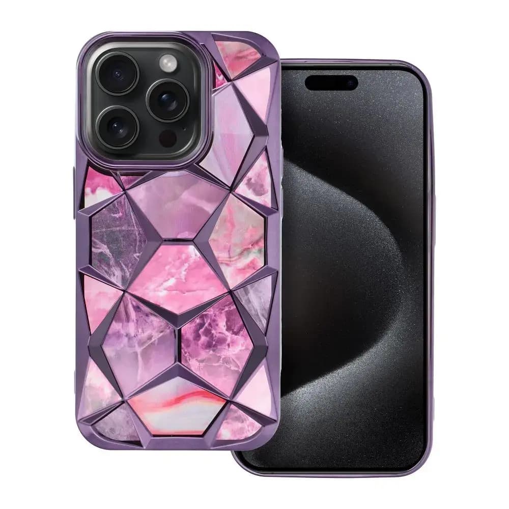 Чехол Fusion Twinki для iPhone 16, фиолетовый