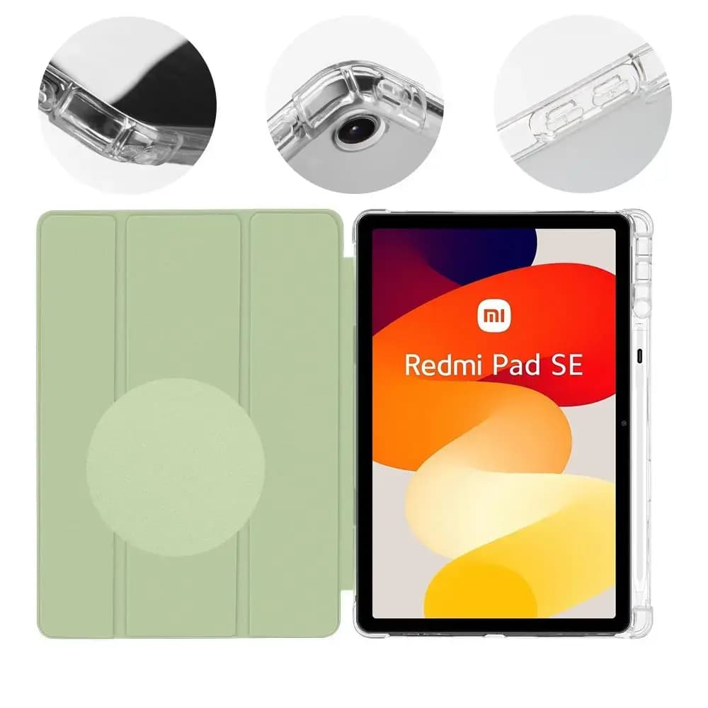 Obal:Me MistyTab tahvelarvuti ümbris Redmi Pad SE 11", roheline