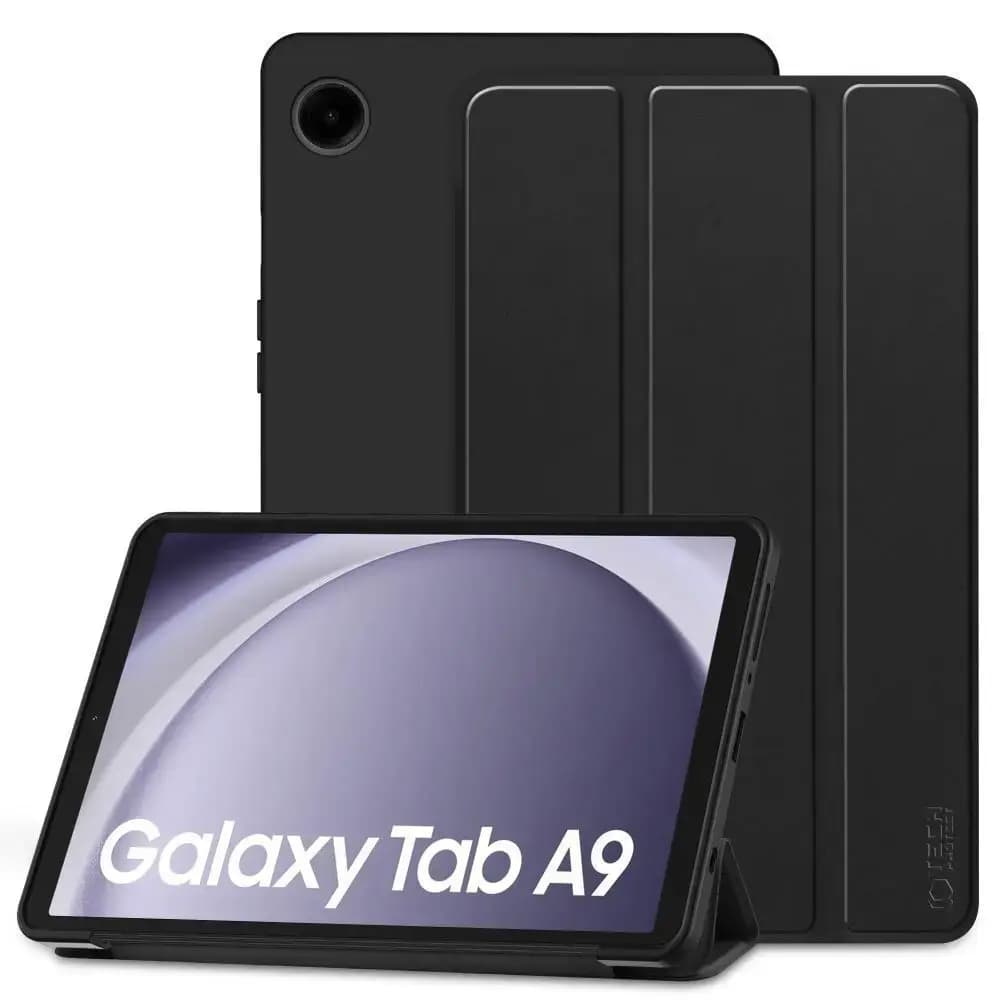 Tech-Protect SmartCase tahvelarvuti ümbris Samsung Galaxy Tab A9, must
