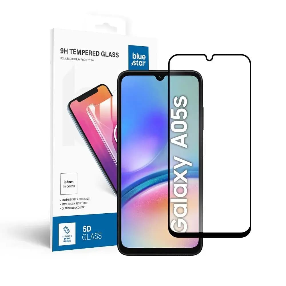 Blue Star 5D tempered glass for Samsung Galaxy A05s