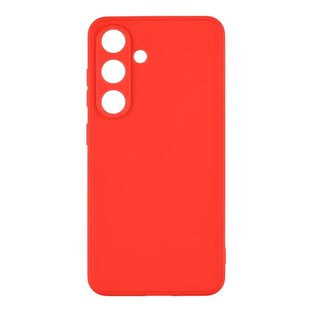 OBAL:ME Matte TPU phone case for Samsung Galaxy S25, red