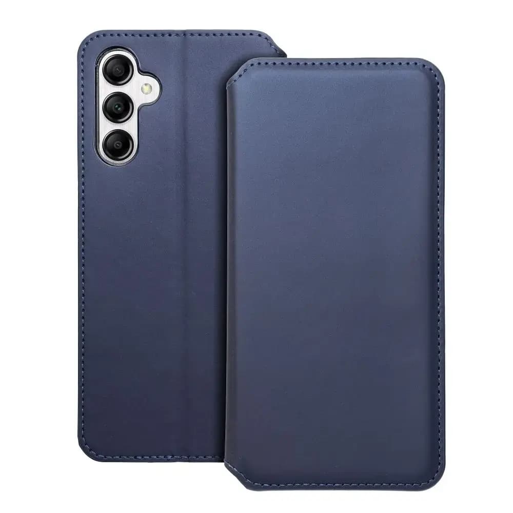 Fusion Dual Pocket book case for Samsung Galaxy A14 4G / 5G, blue