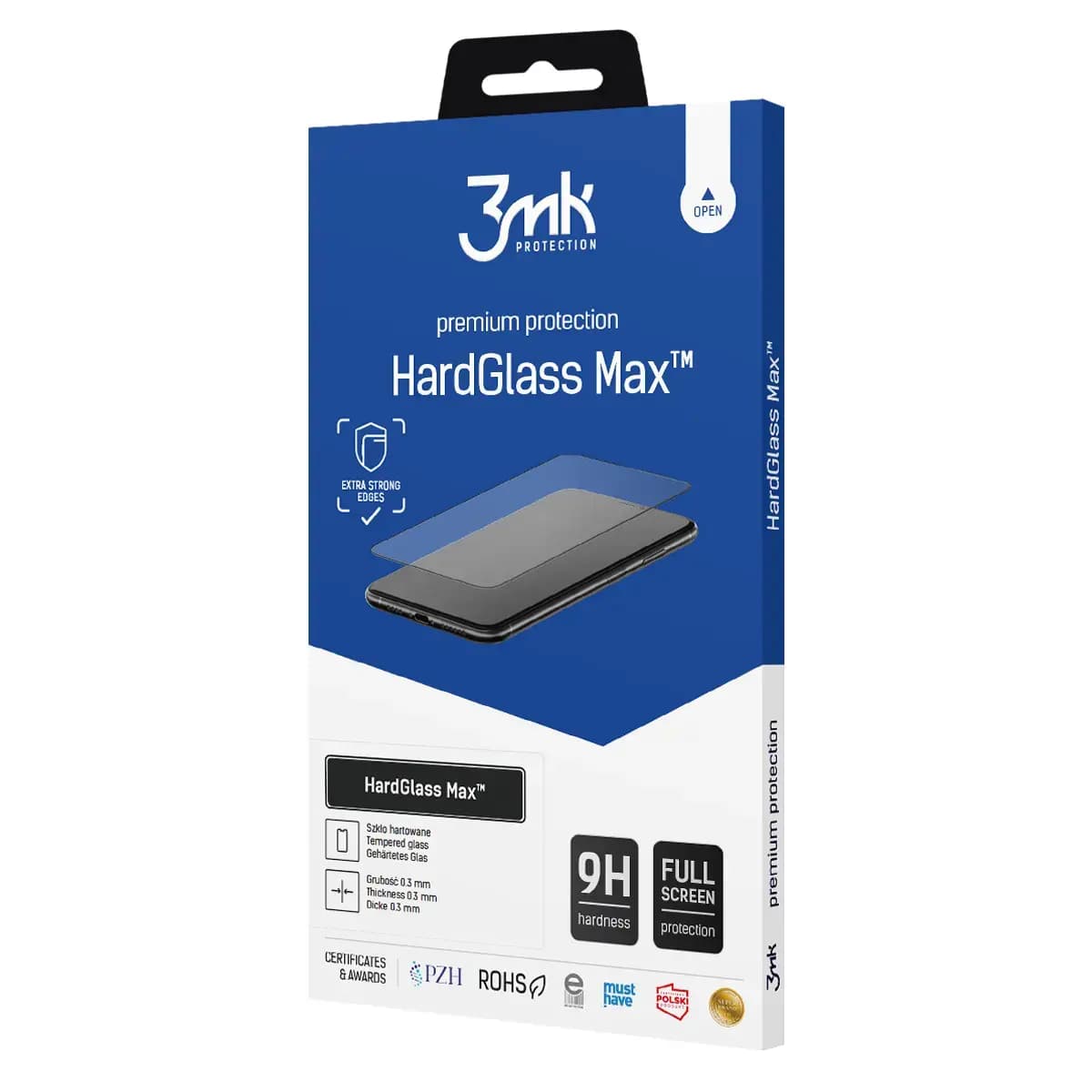 3mk HardGlass Max tempered glass for Xiaomi 12