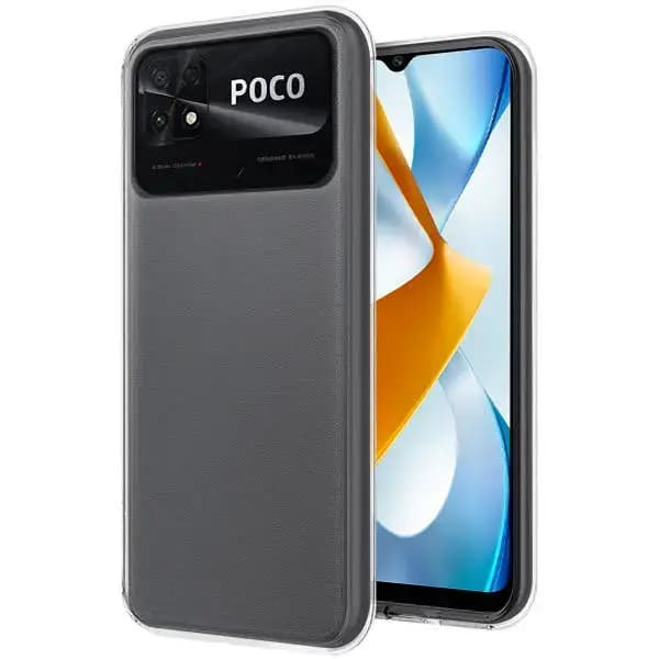 Чехол Fusion Ultra 1 mm Protect для Poco C40, прозрачный