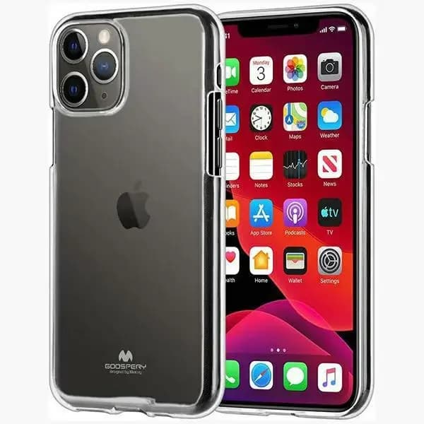 Mercury Jelly phone case for Samsung Galaxy A04s, clear