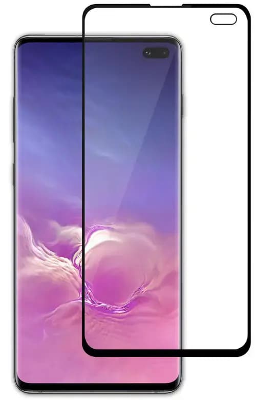 Fusion Full Glue 5D Full Coveraged kaitseklaas Samsung Galaxy S10