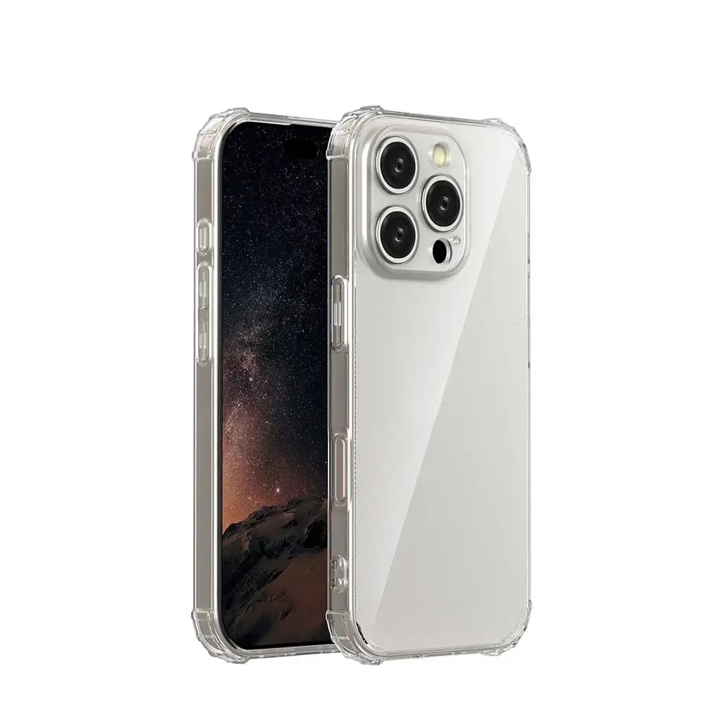 Fusion Anti Shock telefoniümbris Redmi Note 13, läbipaistev