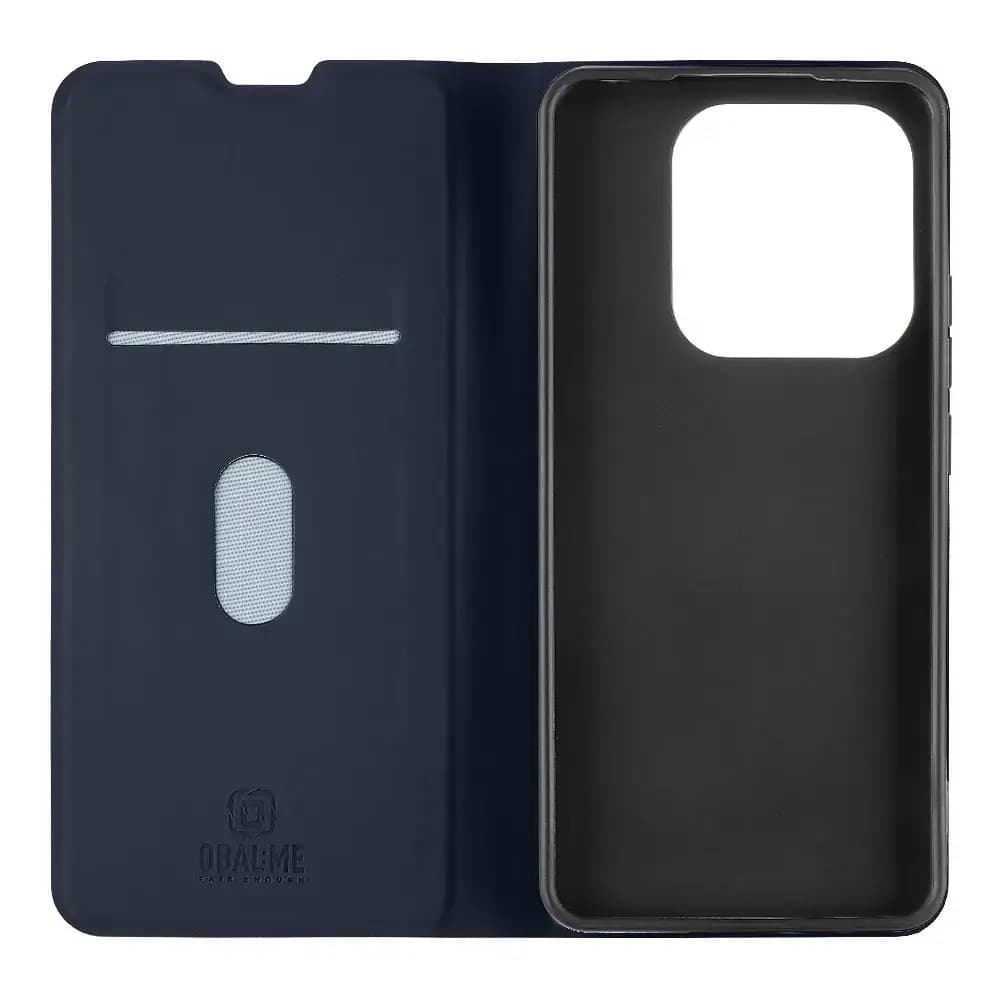 Obal:Me SmoothTouch book case for Redmi note 14 5G, navy blue