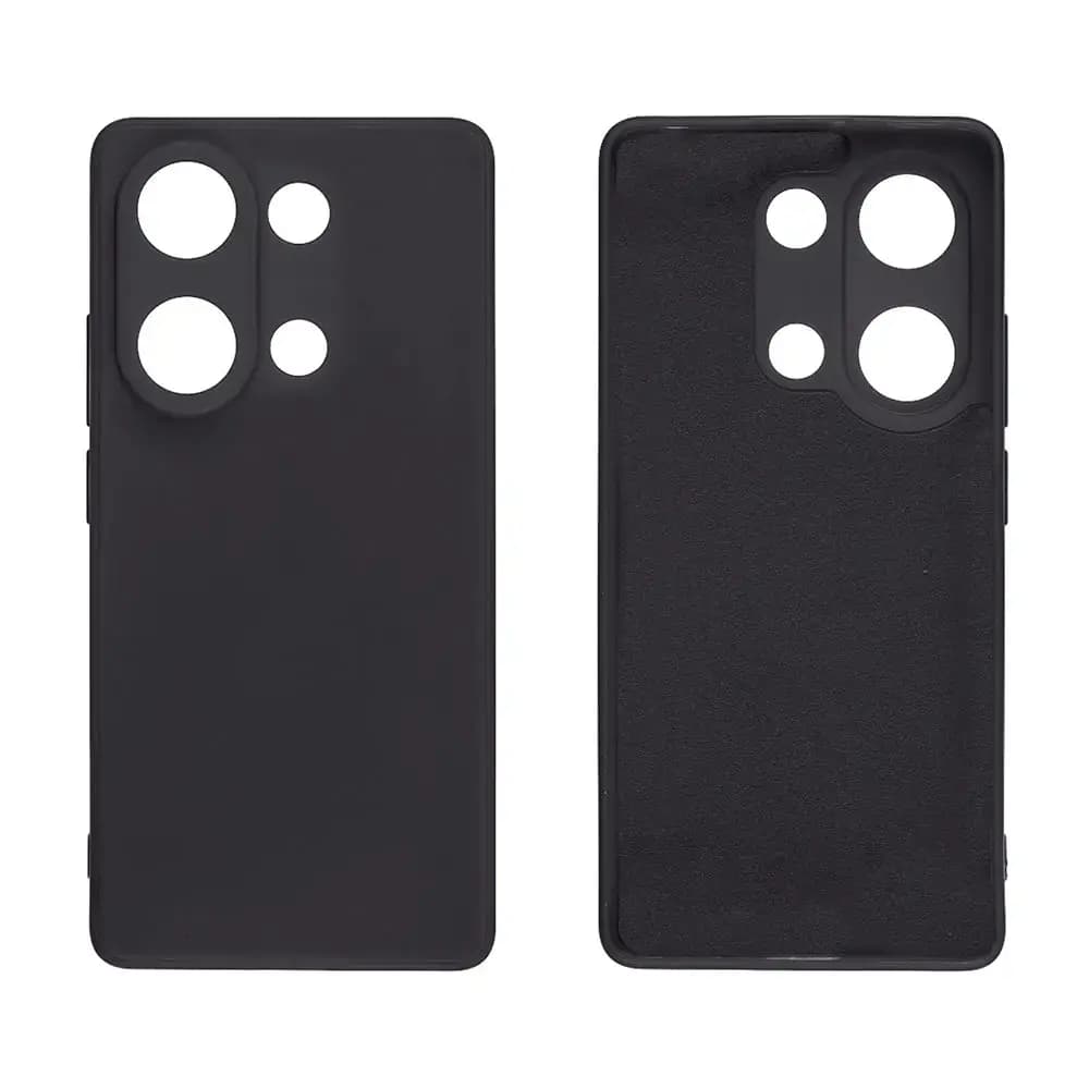 Obal:Me Matte telefoniümbris Redmi Note 13 Pro 4G, must
