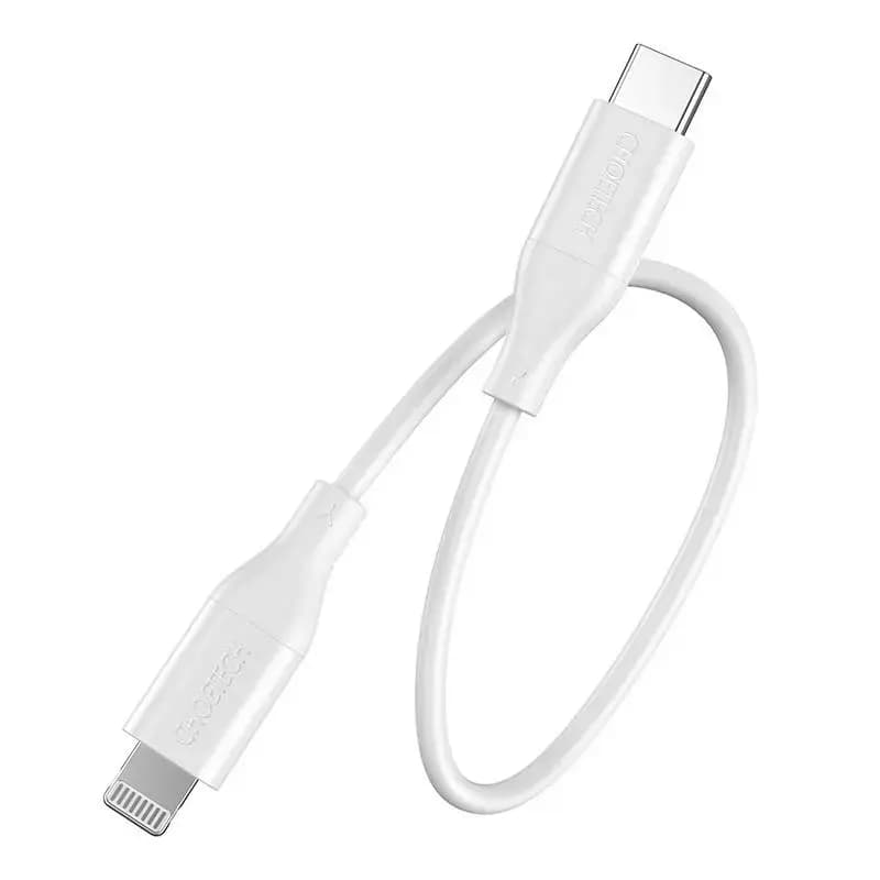 Choetech IP0040 USB-C – Lightning kaabel PD 18/30 W 1,2 m valge