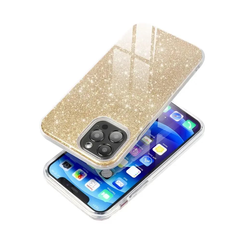 Fusion Shining phone case for Huawei P30 Lite, gold