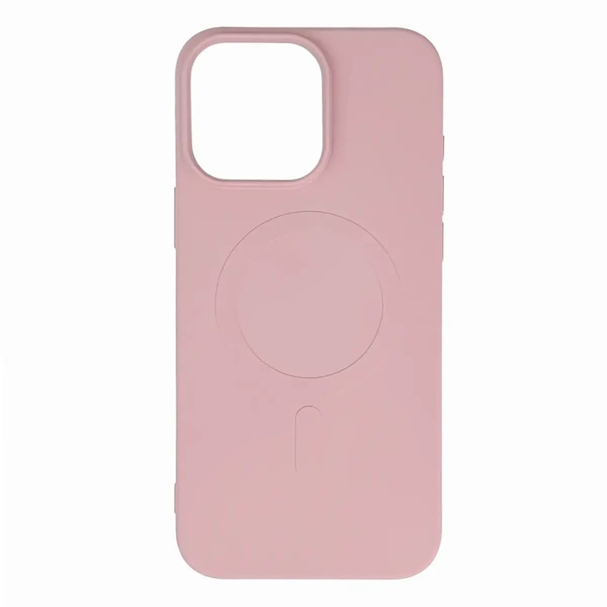 Liquid Silicone MagSafe telefoniümbris iPhone 16 Pro, roosa