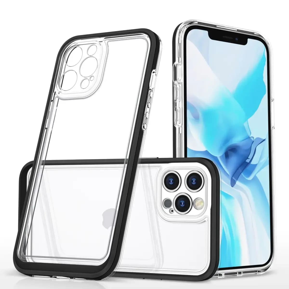 Чехол Hybrid Armor Clear 3-in-1 для iPhone 12 Pro Max, разноцветный