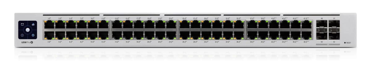 Ubiquiti UniFi USW-Pro-48-PoE Managed Gigabit Switch 48-Port PoE+