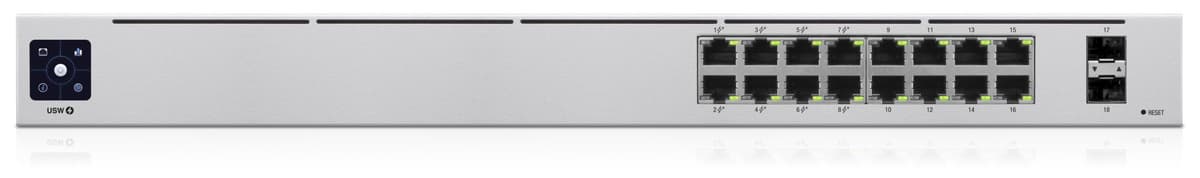 Ubiquiti USW-16-POE 16-pordiga gigabit-switch PoE toega