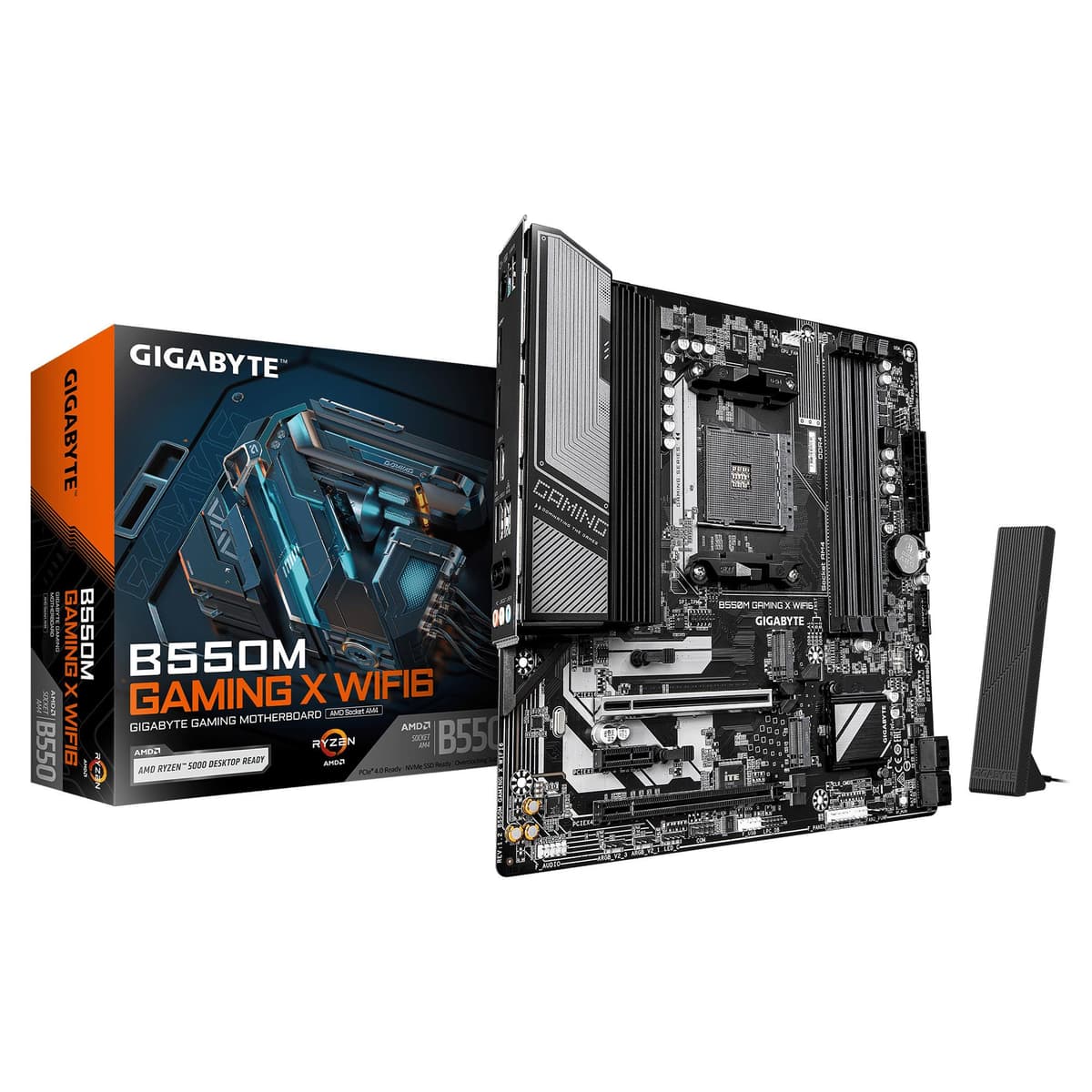 GIGABYTE B550M Gaming X Wi-Fi emaplaadi AM4