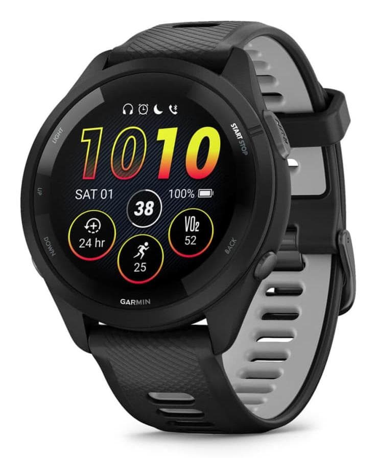Garmin Forerunner 265 Black nutikell spordi jaoks