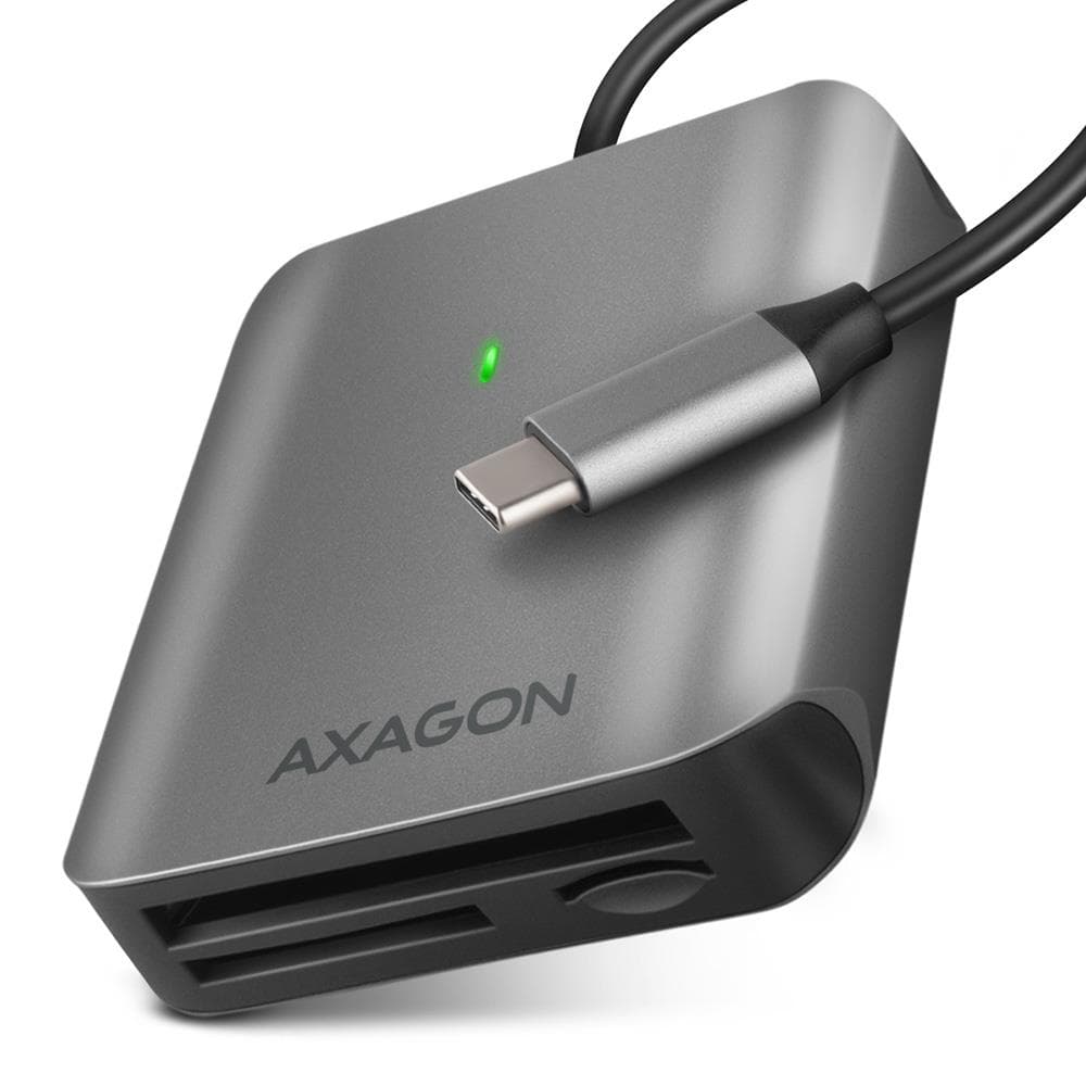 AXAGON CRE-S3C USB-C mälukaardilugeja 3 pesa