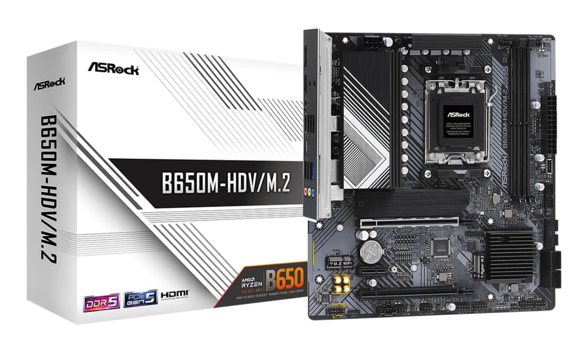 ASROCK B650M-HDV emaplaat Socket AM5 DDR5