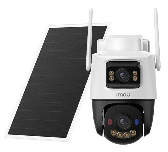 Imou AOV Dual 5+5MP Wireless Outdoor Battery Camera with Night Vision